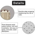 thumbnail image 6 of 4PCS Western Texas Star Shower Curtain Sets with Rugs, Primitive Shower Curtain, Waterproof Fabric Shower Curtain, Vintage Beige Black Buffalo Plaid Country Rustic Farmhouse Bathroom Decor, 6 of 7