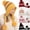Beige, variant on Winter Hat Women Soft Fuzzy Fluffy Knit Pompom Beanie Hats Girls Faux Fur Crochet Skull Cap Outdoor Ear Cover