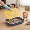 thumbnail image 4 of Indoor Cat Litter Pan with High Sides Easy Cleaning Tray for Clumping Sand Control Pet Supplies, 4 of 6