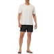 thumbnail image 2 of Shorts de Baño de Nylon para Hombre INSPIRE CHIC, Shorts de Playa Livianos con Forro de Malla y Cordón 36 Negro, 2 of 7