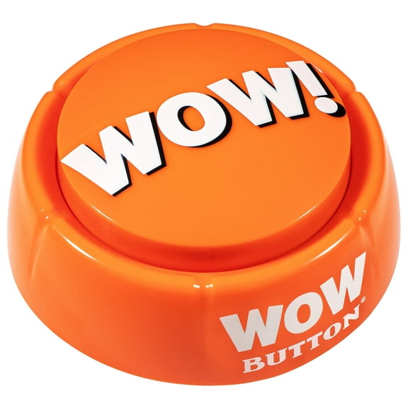 WOW Button - Pressing This Button is a Blast! Brighten up Your Desk Space!