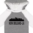 thumbnail image 4 of Inktastic New Orleans Louisiana Skyline Boys or Girls Long Sleeve Baby Bodysuit, 4 of 5