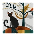 thumbnail image 4 of Acheng Cute Cat Square Tablecloth for Picnic Dining Kitchen Farmhouse 100% Polyester Fiber 36*36, 4 of 8