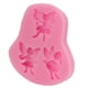 thumbnail image 4 of Wmhsylg 2 paquetes de moldes de silicona con forma de hada para decoración de pasteles de fondant, moldes de chocolate para hornear, jabón y glaseado B, 4 of 7