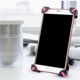 thumbnail image 2 of Soporte De Montaje De Manillar De Bicicleta De Bicicleta Giratoria De 360 ​​gra Para Teléfono / GPS - Negro + Rosa Sunnimix soporte de teléfono para manillar de bicicleta, 2 of 8