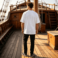 thumbnail image 2 of NUBILY Dead Men No Regrets Vintage Skeleton Beach Party Graphic Tee Casual Summer Short Sleeve T-Shirt,Graphic Tshirts for Men,White,XL, 2 of 7