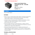 thumbnail image 2 of Engine Control Module Relay - Compatible with 1992 - 1993 GMC Typhoon, 2 of 2