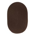 thumbnail image 1 of Rhody Rug S011R036X060 Solid 3x5 Rug Brown, 1 of 1