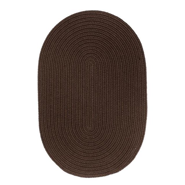 Rhody Rug S011R036X060 Solid 3x5 Rug Brown