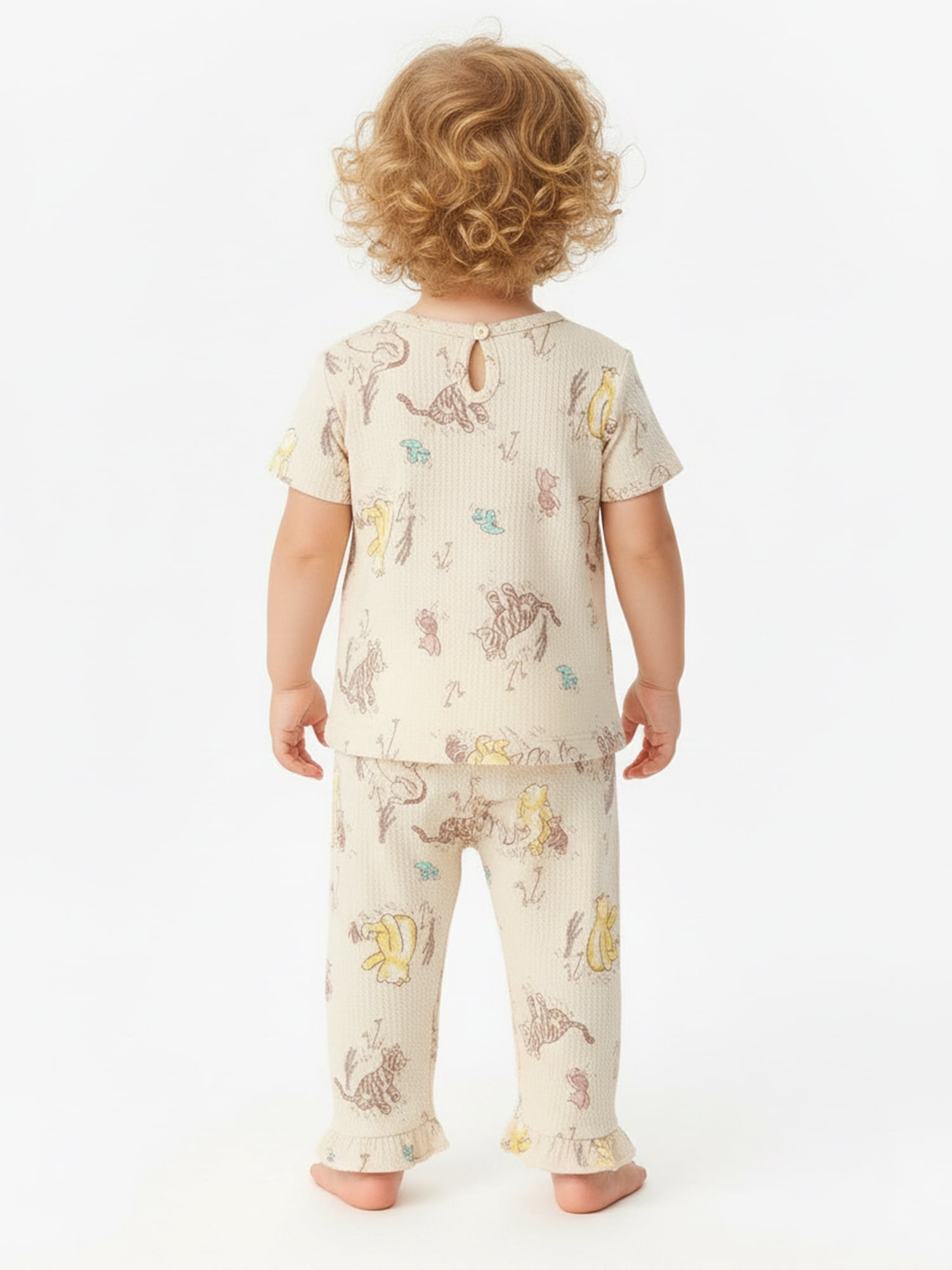 Winnie the Pooh Baby Girls Graphic Tee and Pants Set, 2-Piece, Sizes 0M-24M