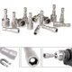 thumbnail image 2 of Paquete de 10 imanes hexagonales, llave de tubo de 6-19 mm, destornillador para taladro (acero al cromo vanadio), 2 of 5