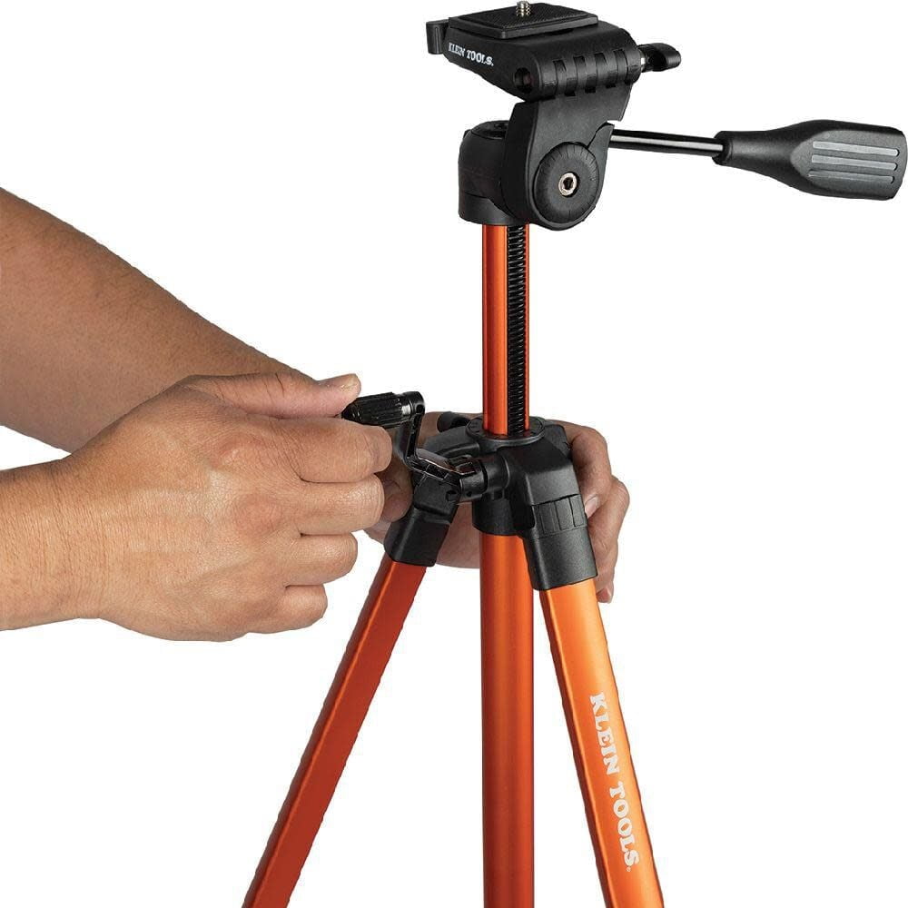 Klein Tools 22 Inch To 61 Inch Adjustable Lightweight Aluminum Tripod With Mount