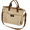 Khaki color, variant on Thick Canvas Tote Bag for Women, Structured Standable Work Shoulder Bag with Detachable Crossbody Strap, Zipper Closure Multi-Pocket Handbag Fits 15.6 Inch Laptop, A4 Documents