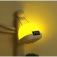 thumbnail image 3 of Lámpara de escritorio LED recargable con control remoto, luz nocturna para uso en exteriores, luz de puesto de mercado nocturno, luz de reloj con forma de hongo, 3 of 5
