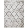 thumbnail image 1 of Concord Global Trading 69625 5 x 7 ft. Jefferson Morocco Trellis Rectangle Area Rug, Ivory, 1 of 1