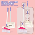 thumbnail image 6 of Cleaning Set for Kids, Mop Broom & Dustpan Set, Cleaning Tool Toys for 2-4 Year Old, Kitchen Cleaning Toy for Toddlers Birthday Christmas Gifts, 6 of 7