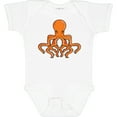 thumbnail image 3 of Inktastic Orange Octopus Boys or Girls Baby Bodysuit, 3 of 5