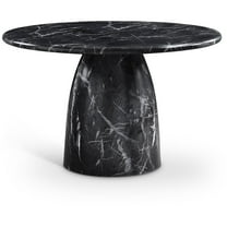 Meridian Furniture Cosenza Black 48.5" Indoor/Outdoor Concrete Dining Table