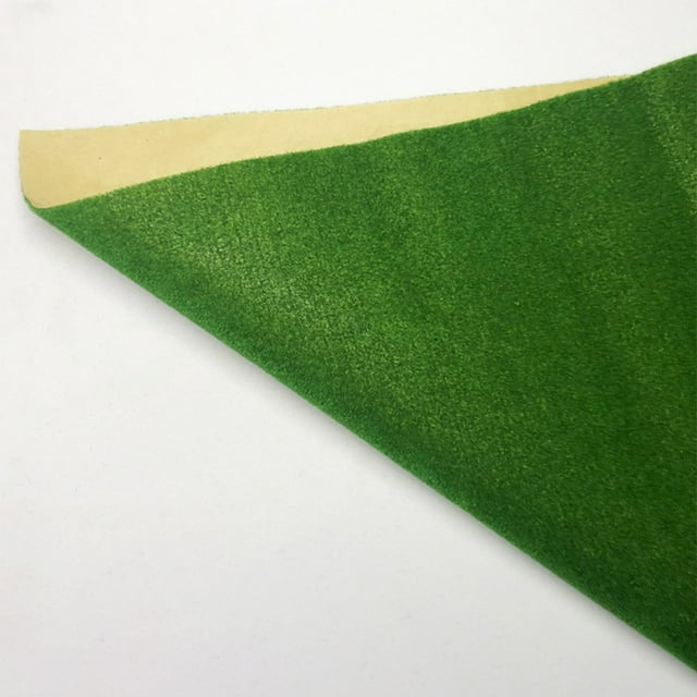 Lefu Tapis d'Herbe 25x25cm Vert Tapis de Pelouse Artificiel Modèle Mise en Page Architecturale