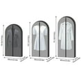 thumbnail image 5 of Three Dimensional Clothes Dust Cover Home Hanging Clothes Bag Thickened down Jacket Storage Cover, 5 of 5