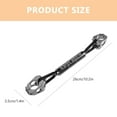 thumbnail image 2 of Minkissy Versatile Handlebar Balance Bar Aluminum Alloy Black 1Set, 2 of 8