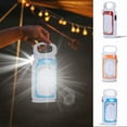 thumbnail image 1 of Linterna LED portátil con 3 modos de luz • Luz de corte de emergencia • Batería recargable • Gancho colgante • Opciones roja/azul/naranja, 1 of 5
