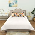 thumbnail image 6 of Haosy Satin Pillowcase for Hair and Skin Standard Cooling Silk Pillow Case with Envelope Closure Cow Hats and Flowers 20"x26", 6 of 9