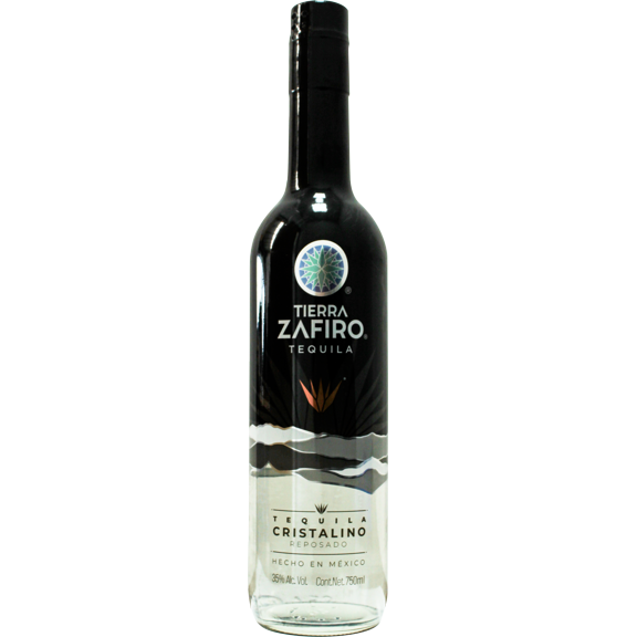 Tequila Reposado Cristalino Tierra Zafiro 750 Ml