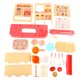 thumbnail image 1 of Juego de cocina para niños con sonido realista, luz, rociador, fregadero, juego de rol, juguetes de cocina rosa para niños de 3 a 8 años, 65 cm, 1 of 14