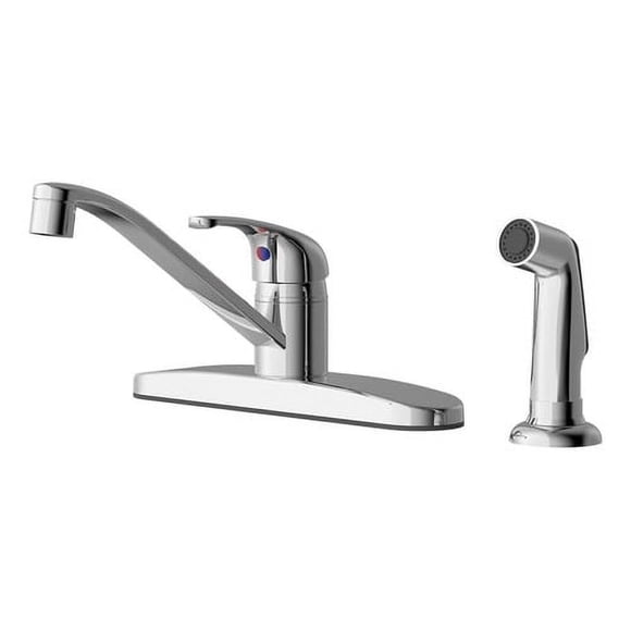 Grifo Monomando Mezcladora Cocina Y Manguera Extraible Cromo