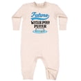 thumbnail image 2 of Inktastic Future Water Polo Player Baby Fleece Romper, 2 of 4