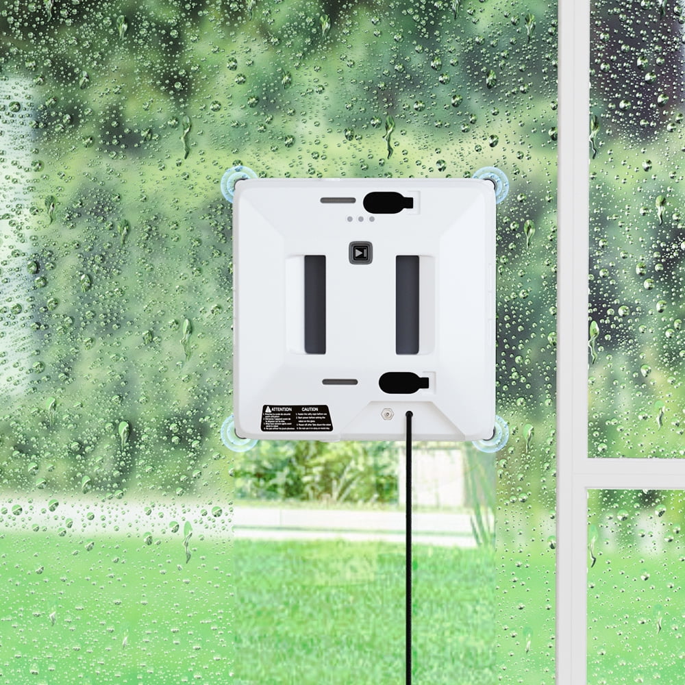 Window Cleaning Robot with Smart Path Planning & Mini Vacuum Function