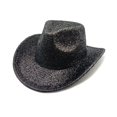 thumbnail image 3 of Baberdicy Cowboy Hat Clearance！Women's Big Brim Cowboy Hat Western Bowler Hat Wide Brim Style Black, 3 of 3