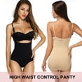 thumbnail image 2 of MISS MOLY High Waist Shapewear Panties for Women Tummy Control Shaping Girdle Underwear Seamless Body Shaper 2 Pack, 2 of 5