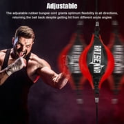 Double End Ball, EEEkit Boxing Speed Dodge Training Ball Leather Punch Bag Hanging Speed Ball for Gym Boxing Speed Training, Includes Cord, Stress Relief Exercise Equipment, Adult Teenagerss