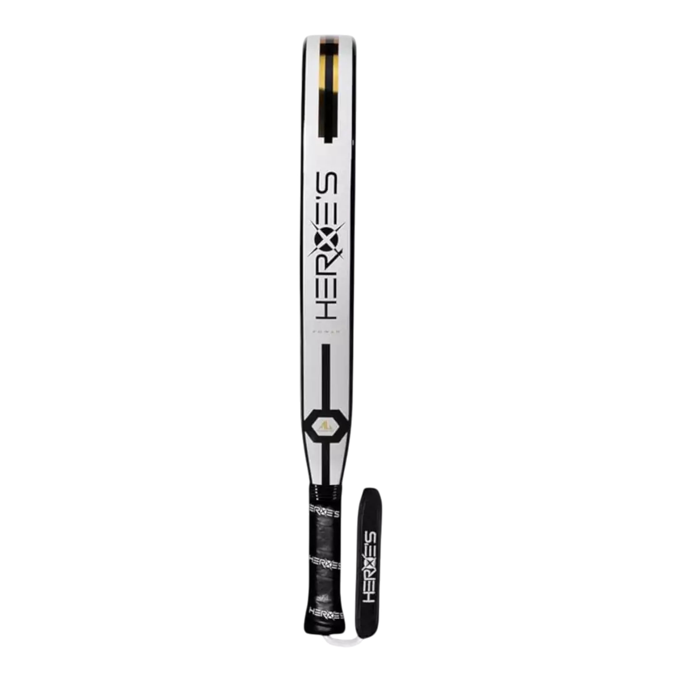 Heroe's Brand Sport ROWAN Tito Allemandi 2025 Pro Padel Racket with 18K Textream Carbon Silver Diamond Shape