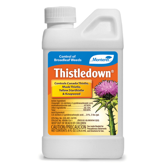 Thistledown Broadleaf Weed Herbicide - 8 fl oz Bottle by Monterey