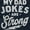 Navy, variant on My Dad Jokes Are Strong Funny Fathers Men's Graphic T Shirt Tees Brisco Brands S