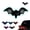 Blue, variant on Solar-Powered Bat Night Car Light Cool Glow Projection for Vehicles, USB Wireless Led Vehicle Interior Night Atmosphere Projection Lamp, Motion Sensor Window Suction Glow Accent Light
