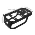 thumbnail image 2 of OULII 1Pcs Back Bike Rack for Electric Bicycles Black Iron Extra Storage, 2 of 8