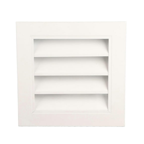 Évent de Cabane en Alliage d'Aluminium 9.8x9.8in, Couverture Imperméable pour Mur de Plafond