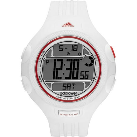 UPC 796483103405 product image for Men's AdiPower ADP3132 White Silicone Quartz Sport Watch | upcitemdb.com