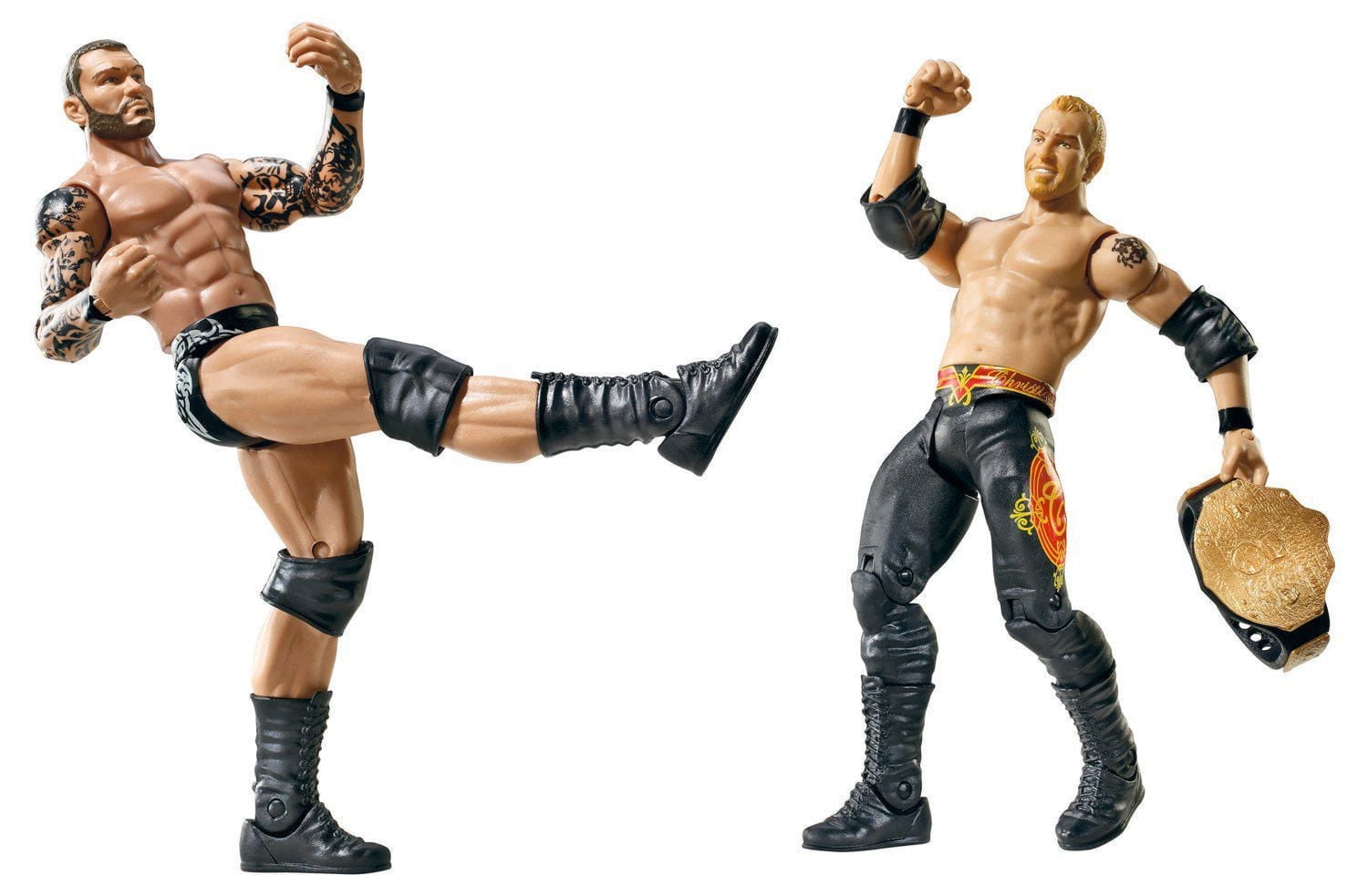WWE série n° 16 – Battle Pack : Ensemble de 2 figurines – Christian c. Randy Orton