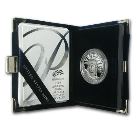 2008-W 1 oz Proof Platinum American Eagle (w/Box & COA)