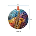 thumbnail image 5 of Saxophone Faux Ornament Suncatcher  Colorful Music Window Decor, Jazz Instrument Gift for Musicians, Teachers, Creative Music Lovers, 2025, Holiday 2025, Seasonal Holiday Decor,, 5 of 5