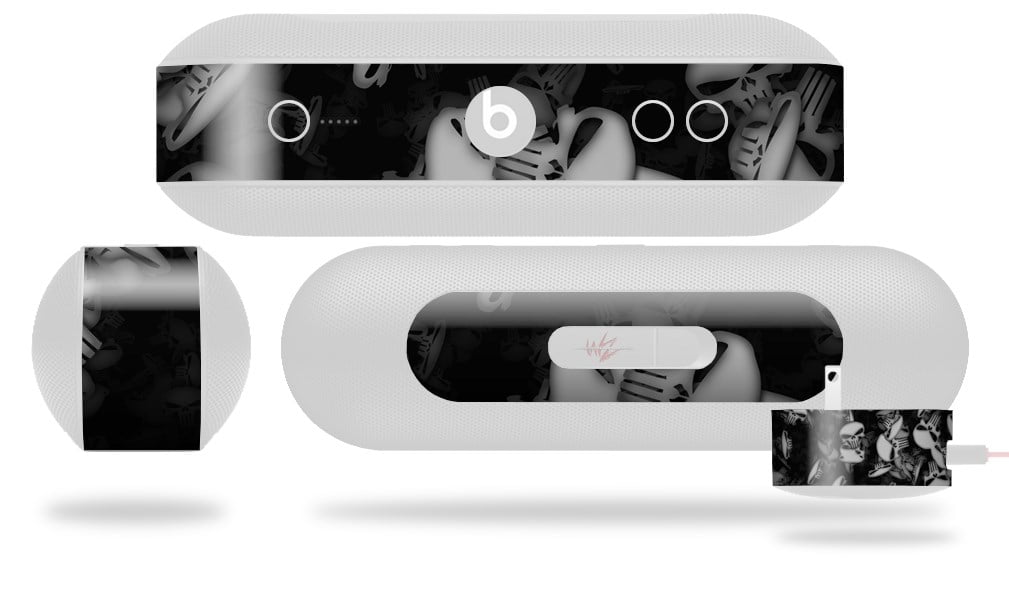 beats pill flashing white light
