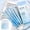D, variant on Clearance Office&Craft&Stationery under $5 Gel Pens Blue Ink Medium Point 5 Count Bundle With Plastic Boxed， (0.5mlx5)