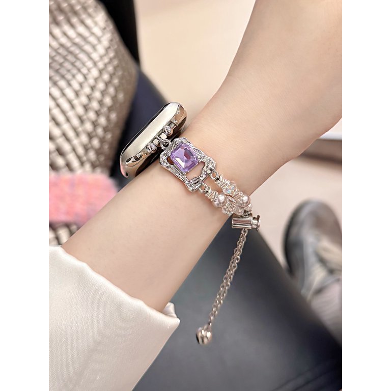 XiHAMA Diamond Bling Band Compatible with Apple Watch Band  display picture 2