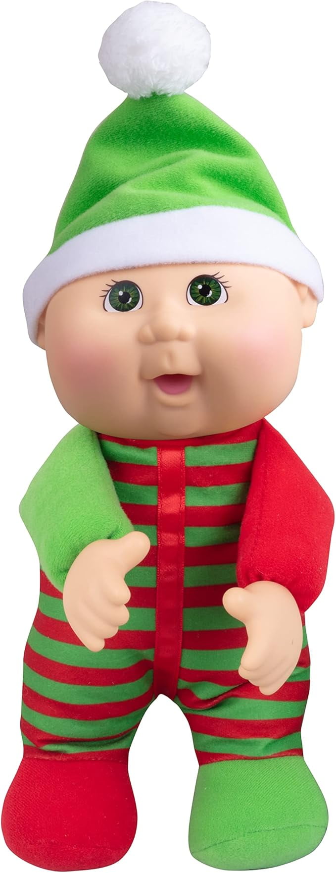 Cabbage Patch Kids Cutie Kane Christmas Elf 9 Collectible Baby Doll Toy for Boys and Girls Walmart