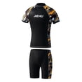 thumbnail image 4 of Swim Suit Mens , Men's Swimsuit , Cotton Swim Trunks Men Men's UPF 50 Sun Swim Trunks and Rash Guard Set Comfortable Surfing Swimming Water Sports Beachwear, 4 of 4